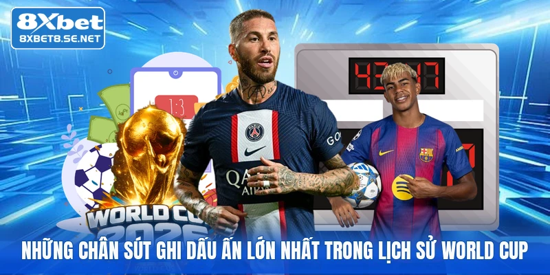 Những chân sút ghi dấu ấn lớn nhất trong lịch sử World Cup