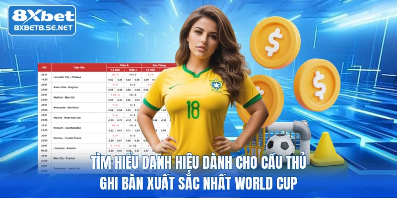 Tìm hiểu danh hiệu dành cho cầu thủ ghi bàn xuất sắc nhất World Cup